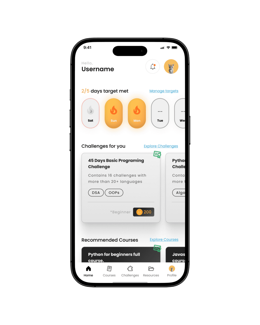 mobile app preview