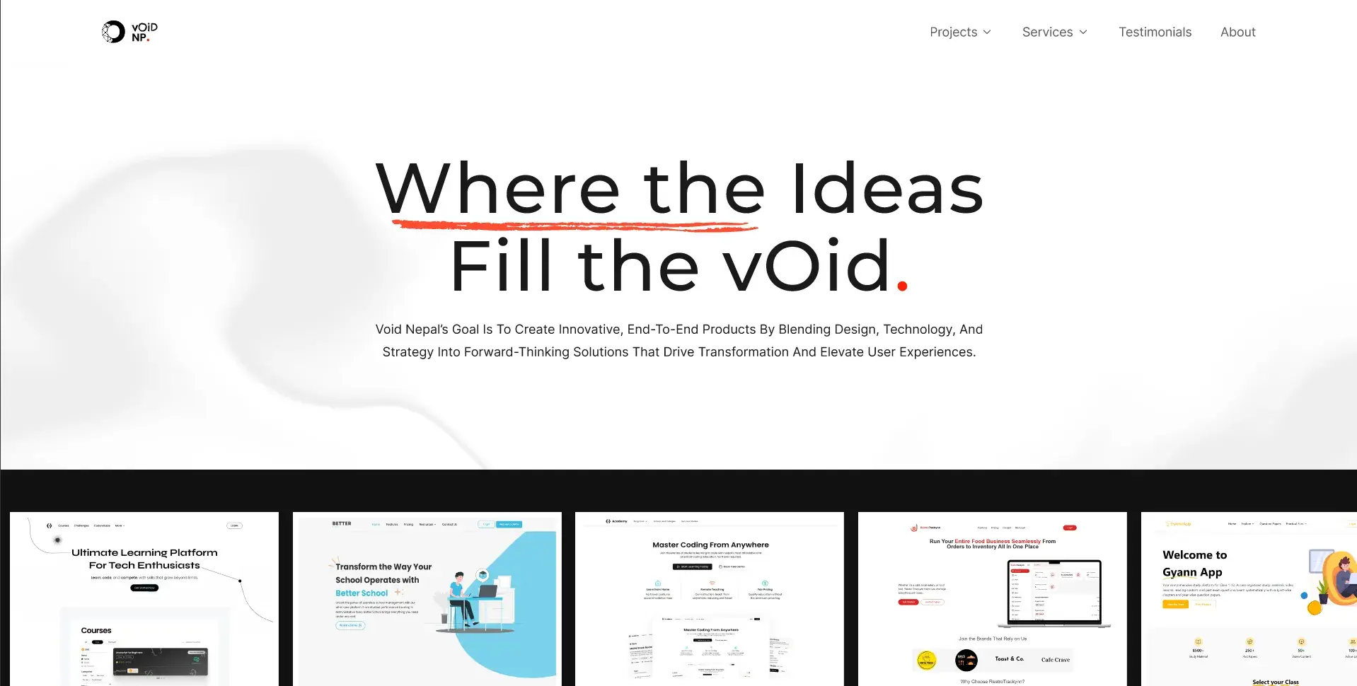 Void Nepal | Web & App Development Company in Nepal